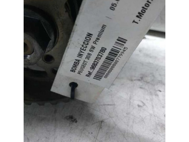 Vstřikovací čerpadlo 9683703780, BOMBAINYECCION   Peugeot 308 SW  pro naftový motor 1.6  