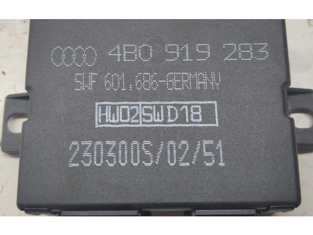Блок управления парковки 4B0919283, HU025UD18   Audi A6 S6 C5 4B       