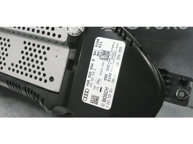 Přístrojová deska  Audi A6 S6 C7 4G 2016 4G8920934D  