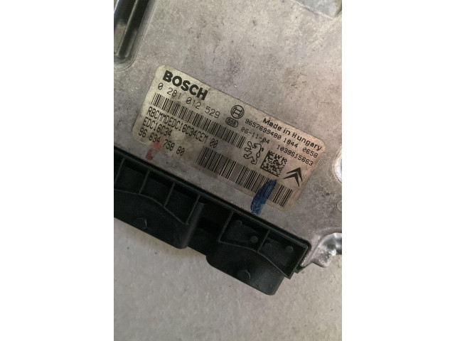 Řídící jednotka 9663475880, 0281012529   Peugeot 207 