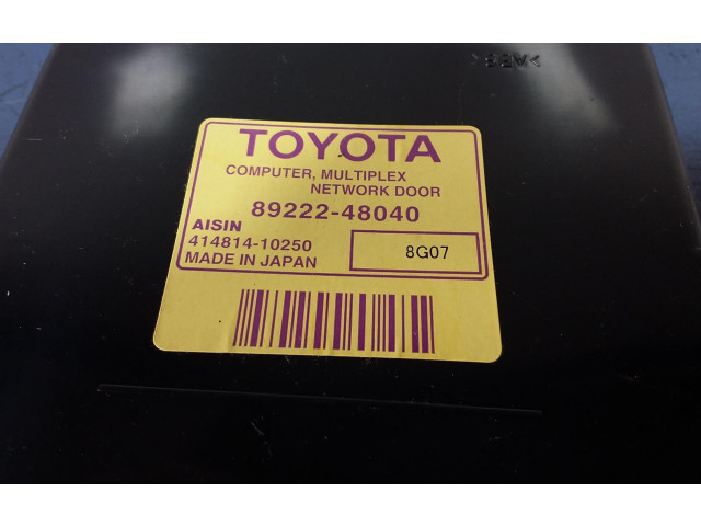 Блок управления 89222-48040, 89222-48040   Cadillac SRX