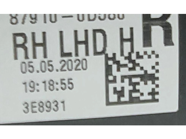 Zpětné zrcátko  Toyota Yaris 2017  87910-0D580  