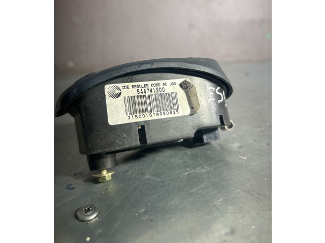 Блок управления климат-контролем 544741200, 315001GTA000625   Renault Espace III
