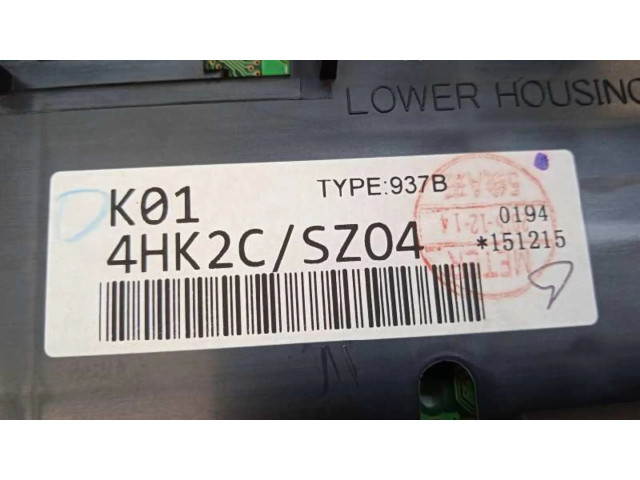 Панель приборов 4HK2CSZ04   Infiniti Q50       
