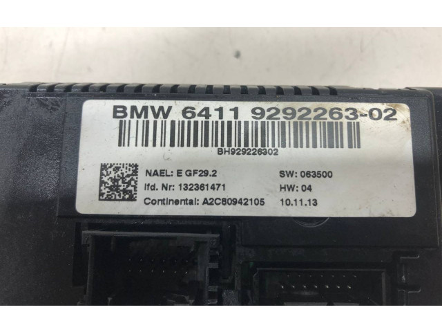 Блок управления климат-контролем 9292263, 132361471   BMW X1 E84