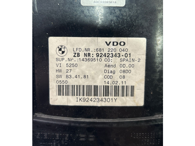 Панель приборов 9242343   BMW 3 E92 E93       