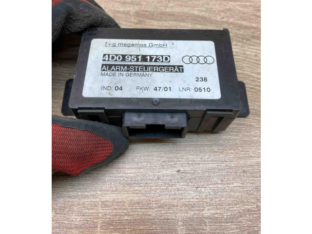 Модуль блока управления кондиционером 4D0951173D   Audi A8 S8 D2 4D   