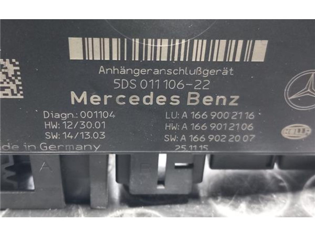 Блок управления A1669002116, A1669012106   Mercedes-Benz GLE (W166 - C292)