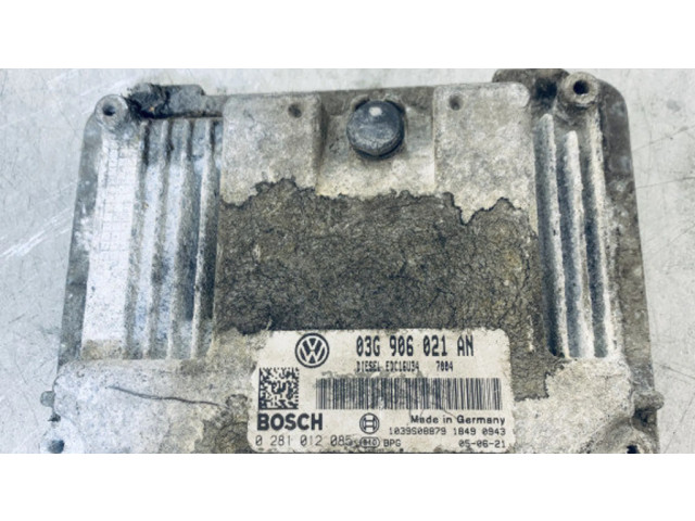 Řídící jednotka 03G906021AN, 0281012085   Volkswagen Touran I 2005