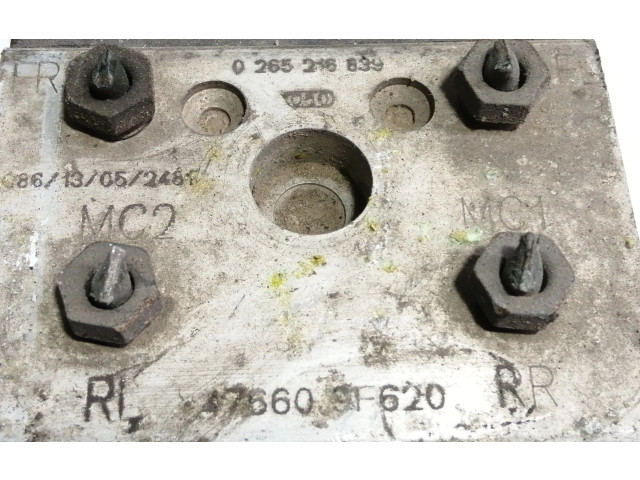 Блок АБС 0265216839, 4766091620   Nissan  Primera  2000 - 2001 года