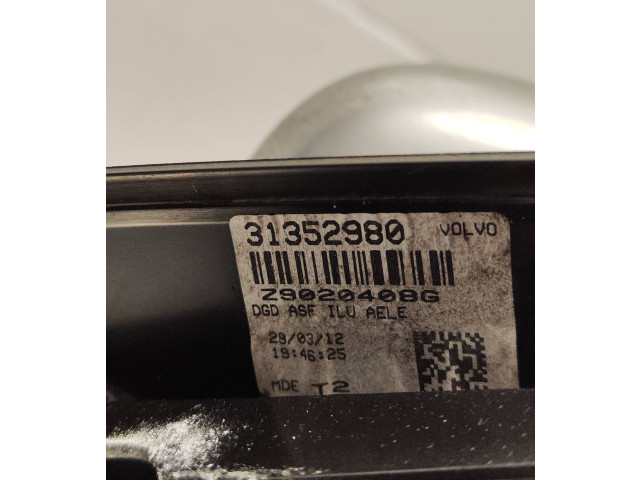 Zpětné zrcátko  Volvo XC60 2010  31352980, 29020408G  