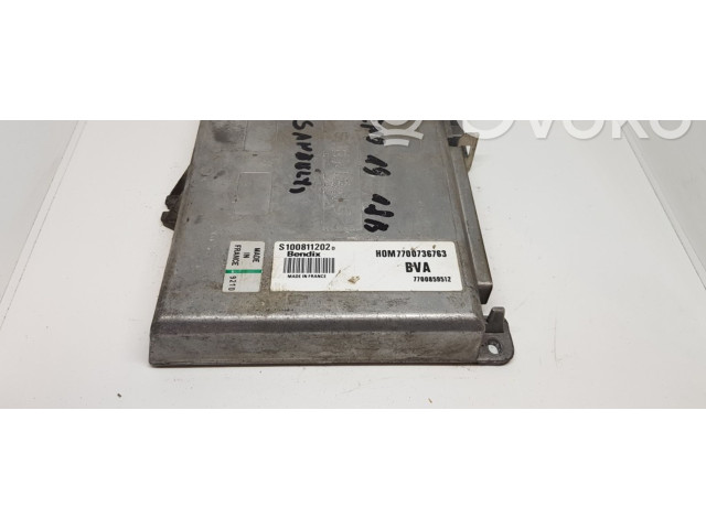 Блок управления двигателя S100811202D, 7700736763   Renault Laguna I
