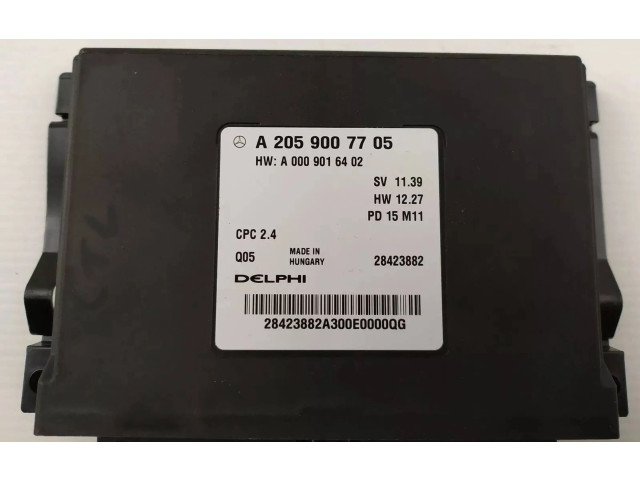 Блок управления коробкой передач A2059007705, A0009016402   Mercedes-Benz C W205