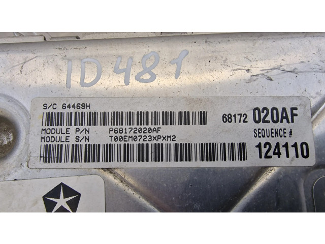 Řídící jednotka P05150816AB, 124110   Jeep Grand Cherokee 2014