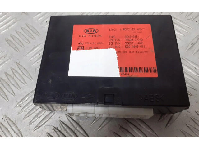 Блок комфорта 95400-072800   KIA Picanto   