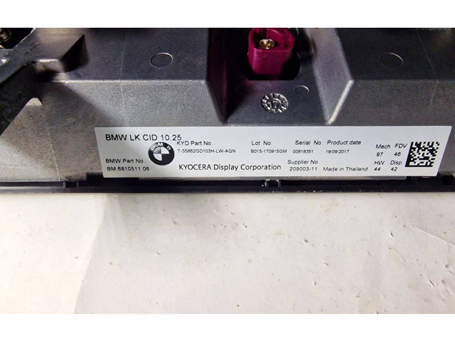Дисплей    6810511   BMW 5 G30 G31