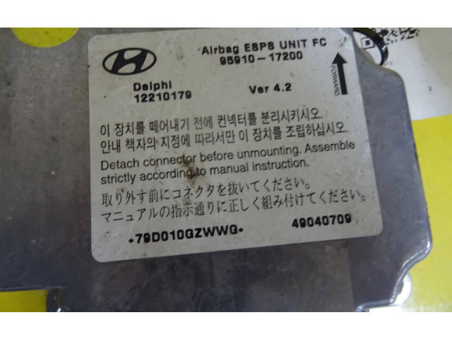 Блок подушек безопасности 95910-17200, 12210179   Hyundai Matrix