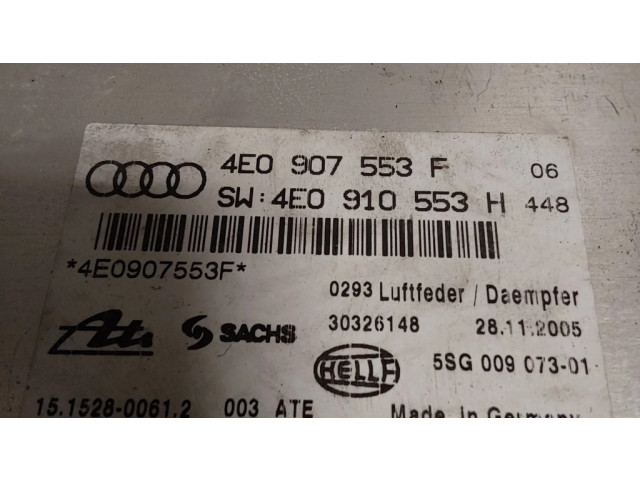 Блок управления 4E0907553F, 4E0910553H   Audi A8 S8 D3 4E