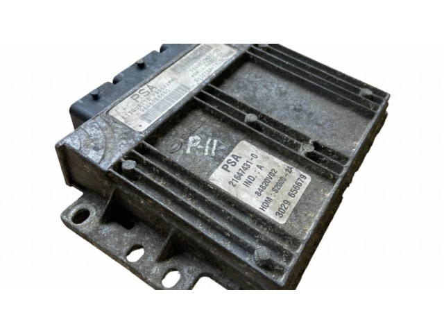 Блок управления двигателя 964462568000, 9646988680   Peugeot 206