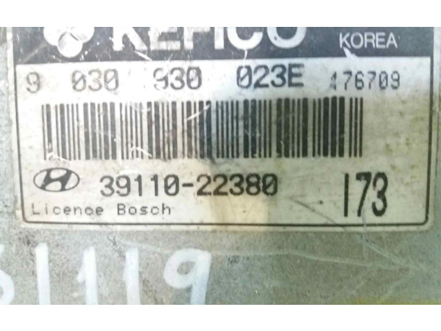 Řídící jednotka 9030930023E, 3911022380   Hyundai Accent 1996