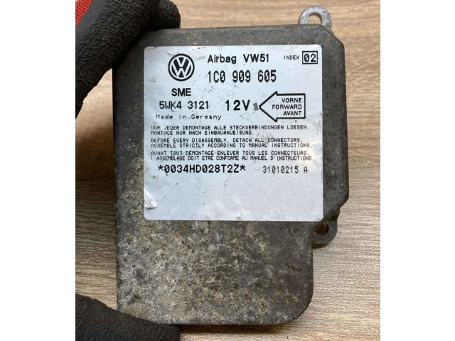 Блок подушек безопасности 1C0909605, 5WK43121   Volkswagen Sharan