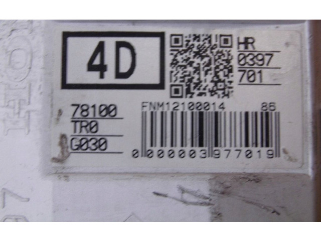 Панель приборов 78100TR0G030, HR0397701   Honda Civic IX       