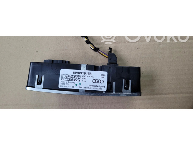 Блок управления климат-контролем 8W0919158   Audi A5