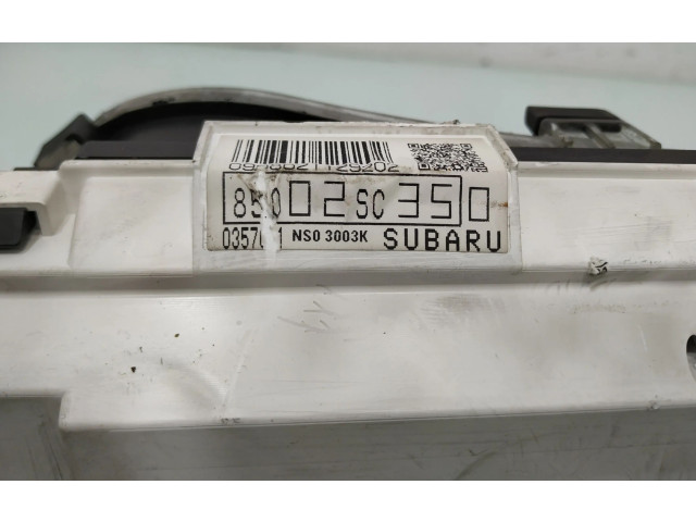 Přístrojová deska  Subaru Forester SH 2011 85002SC350  