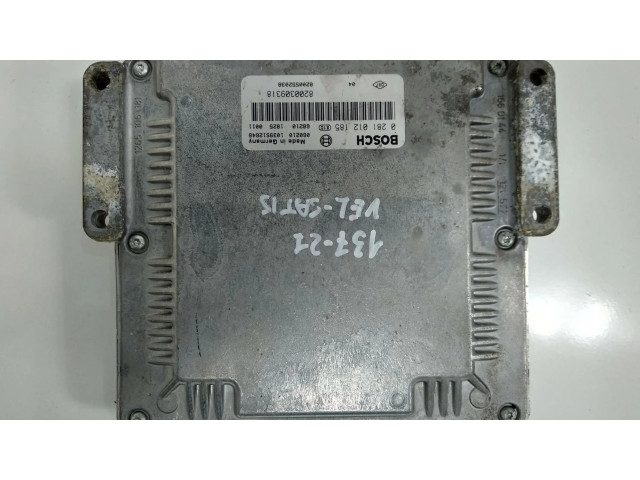 Řídící jednotka 0281012185, 8200309318   Ford Fiesta 2008