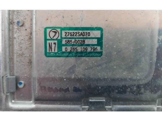 Блок управления АБС 27522SA070, 5850028   Subaru Forester SG
