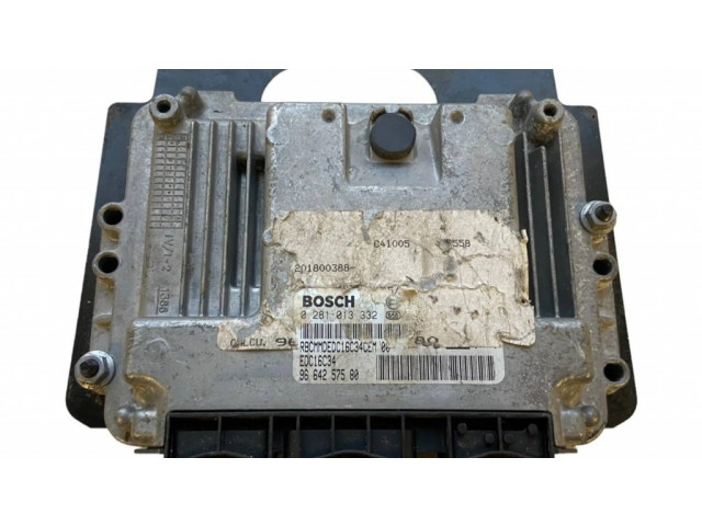 Řídící jednotka 9664257580, EDC16C34   Citroen C4 I 2005