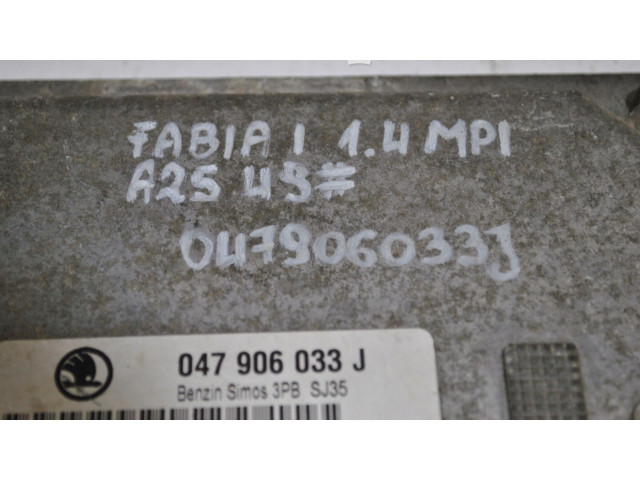 Řídící jednotka 047906033J   Skoda Fabia Mk1 (6Y) 2002