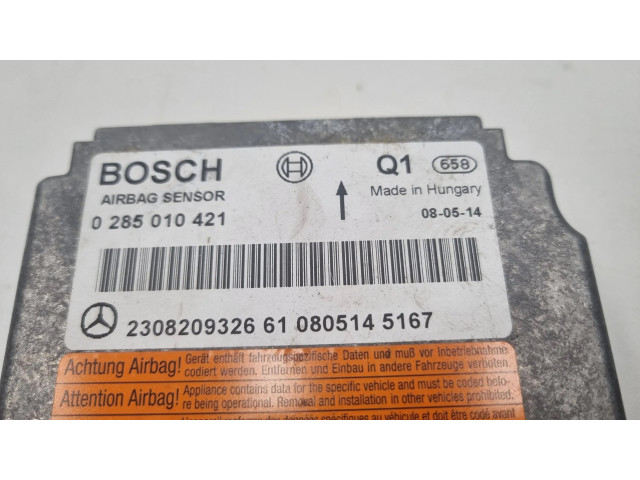 Блок подушек безопасности A2308209326, 2308209326   Mercedes-Benz SL R230