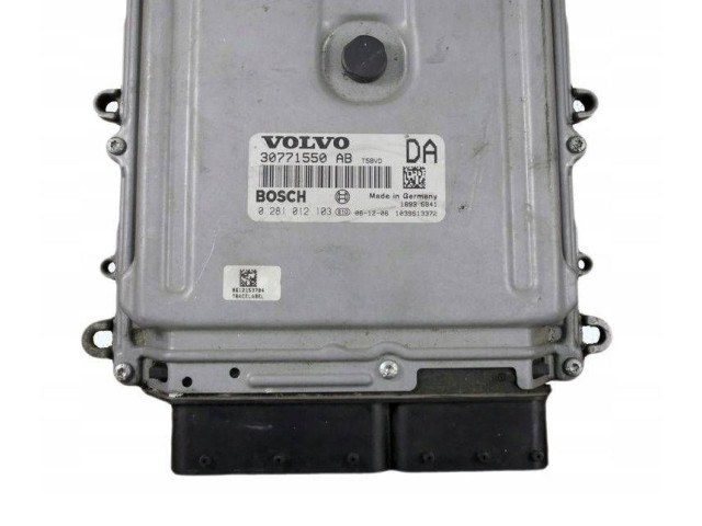 Řídící jednotka 30771550AB, 0281012103   Volvo XC90 2008