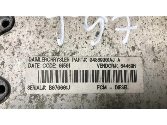   Pojistková skříňka 04869001AJ, 64469H   Chrysler Voyager 2002