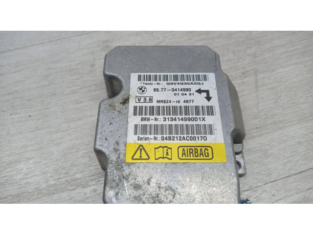 Блок подушек безопасности 65773414990, 31341499001X   BMW X3 E83