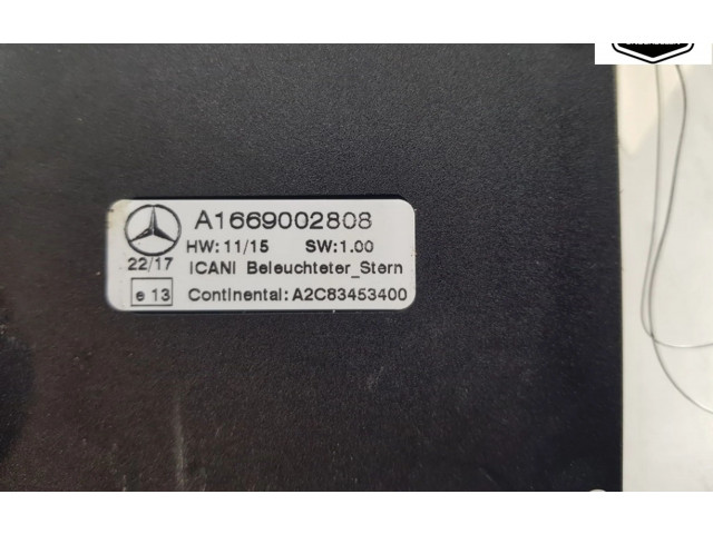 Блок управления A1669002808, A1669002808   Mercedes-Benz CLA C117 X117 W117