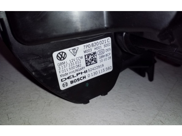 Вентилятор печки    7P0820021C, 3137231012   Volkswagen Touareg II