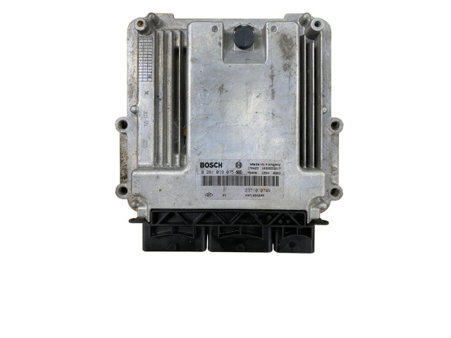 Řídící jednotka 0281018284, 237101074R   Renault Scenic III -  Grand scenic III 2011