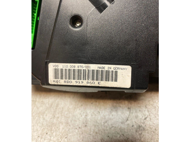 Панель приборов 8D0919860E, 110008870001   Audi A4 S4 B5 8D       