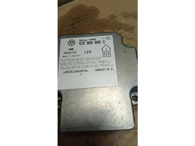 Блок подушек безопасности 1C0909605C, 36020110K   Volkswagen PASSAT B5.5