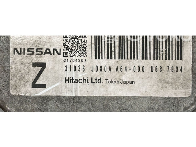 Блок управления коробкой передач JD80AA64-000, JD80AA64-000   Nissan X-Trail T31