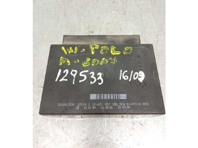 Блок комфорта 6Q0959433E, 5DK00812901   Volkswagen Polo   