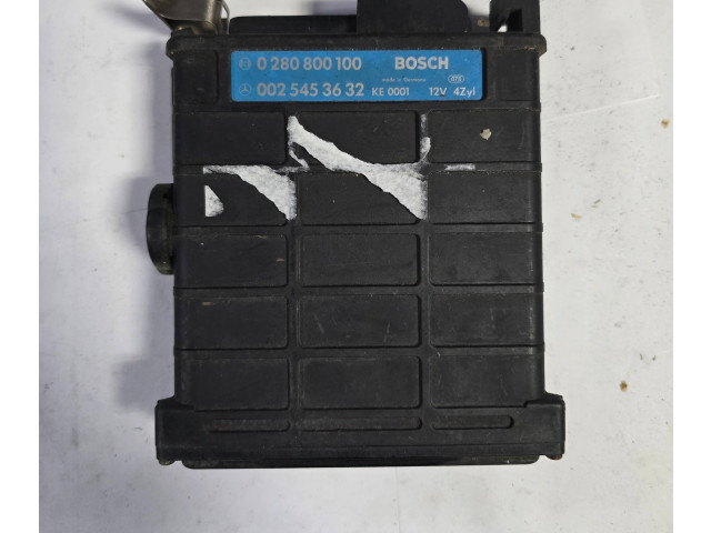 Блок управления двигателя 0025453632, 0280800100   Mercedes-Benz 190 W201