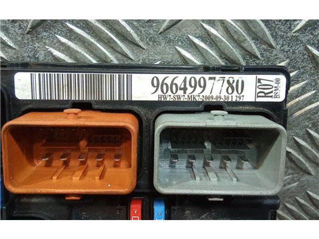   Pojistková skříňka 9664997780, 9664997780   Peugeot 207 2010