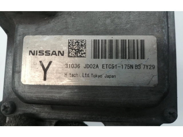 Блок управления коробкой передач 31036JD02A, 31036JD02A   Nissan Qashqai