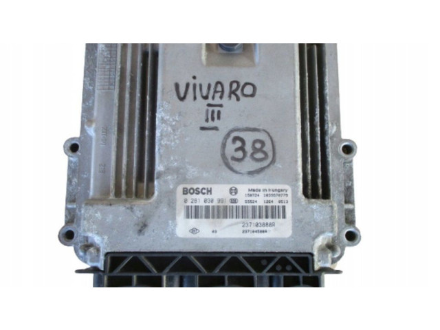 Блок управления двигателя 0281030991   Opel Vivaro