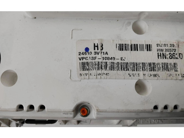 Přístrojová deska  Nissan Note (E12) 2014 248103VV1A  