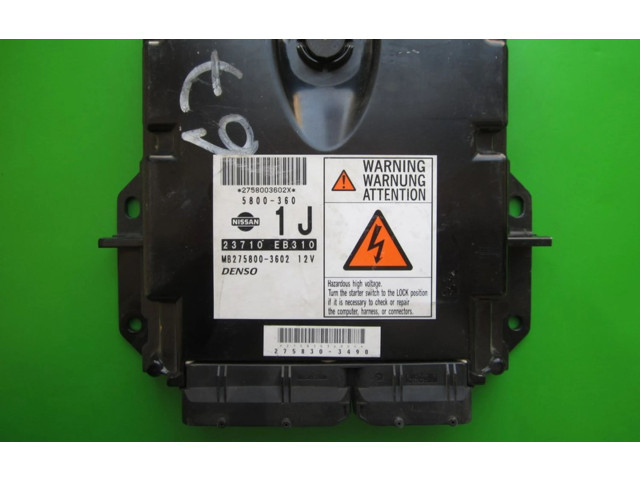 Řídící jednotka 23710EB310, MB275800-3602   Nissan Navara D40 2005