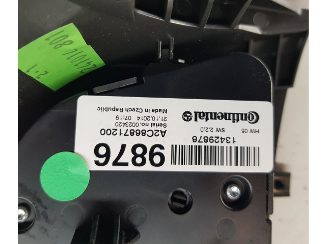 Блок управления климат-контролем 13429876   Opel Zafira C